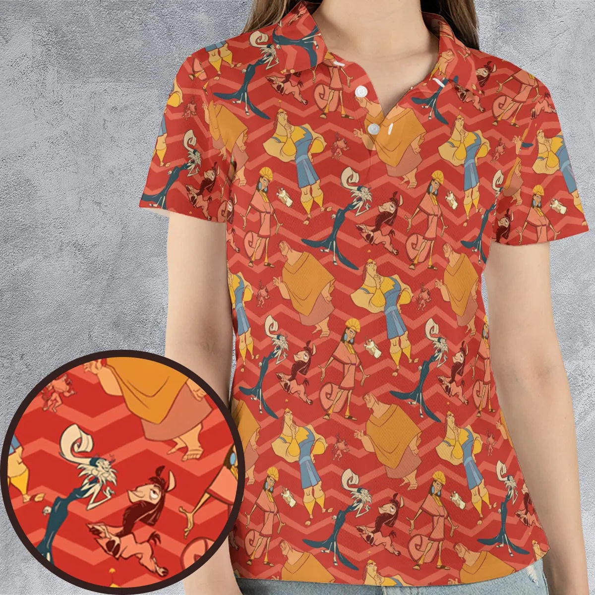AOP Men/Women Polo Shirt - JNHEAZN1