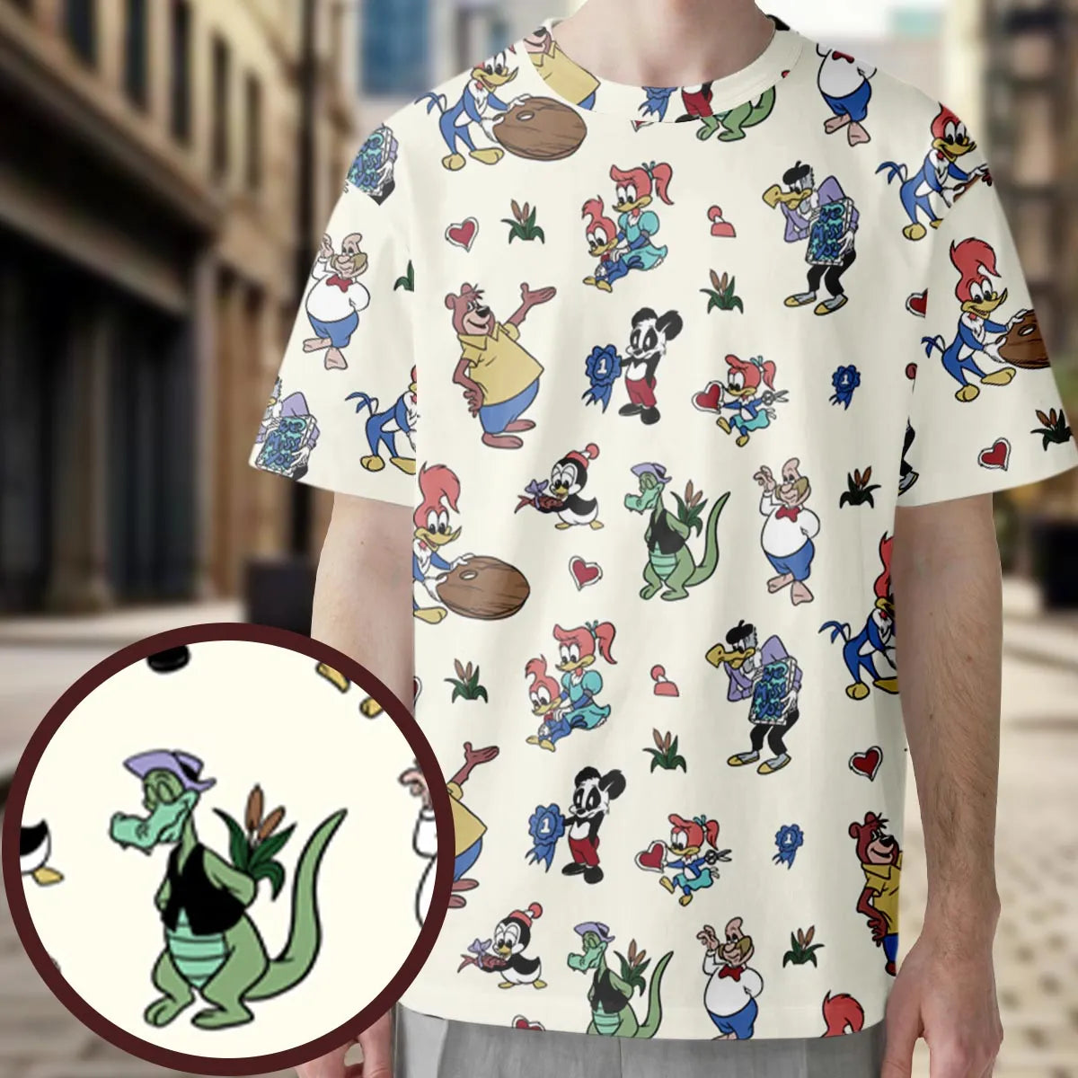 All-Over Print Unisex T-Shirt - 6KXKNYQB
