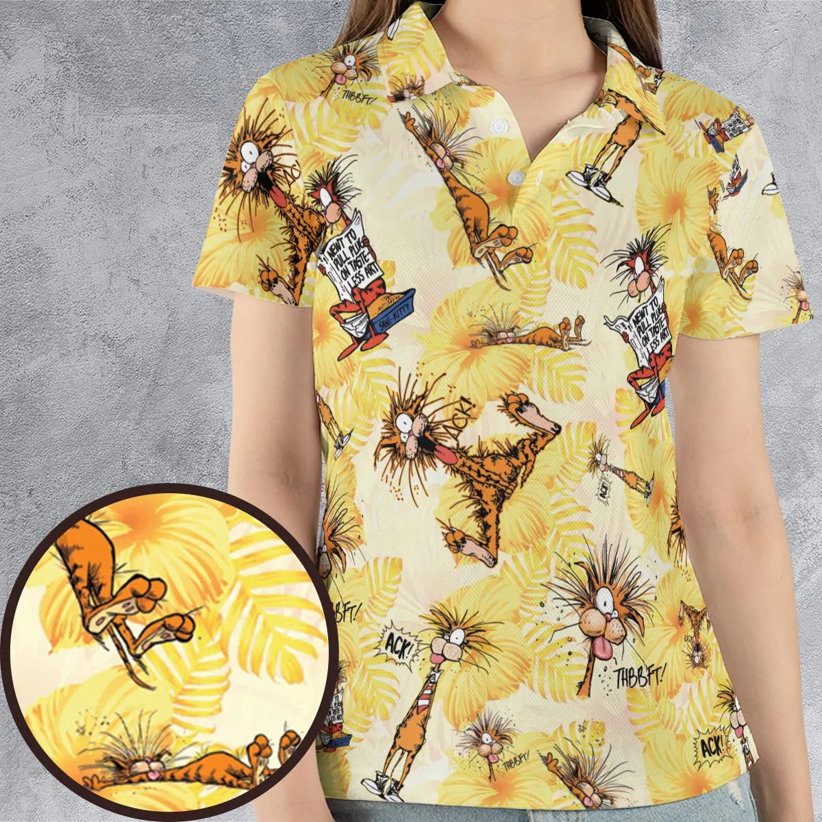 AOP Men/Women Polo Shirt - U6HS7NXL