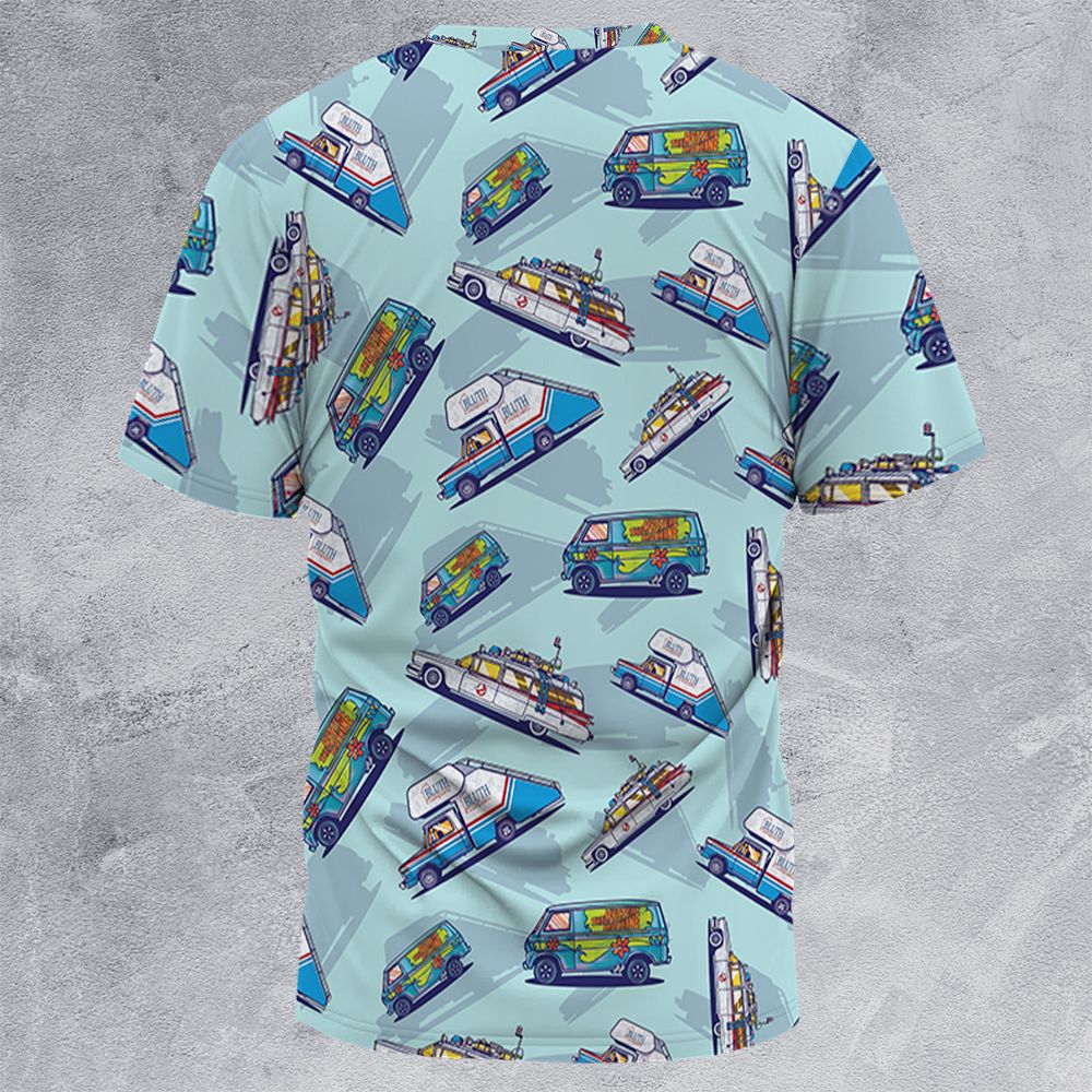 All-Over Print Unisex T-Shirt - PU6V6EJW -  - 4