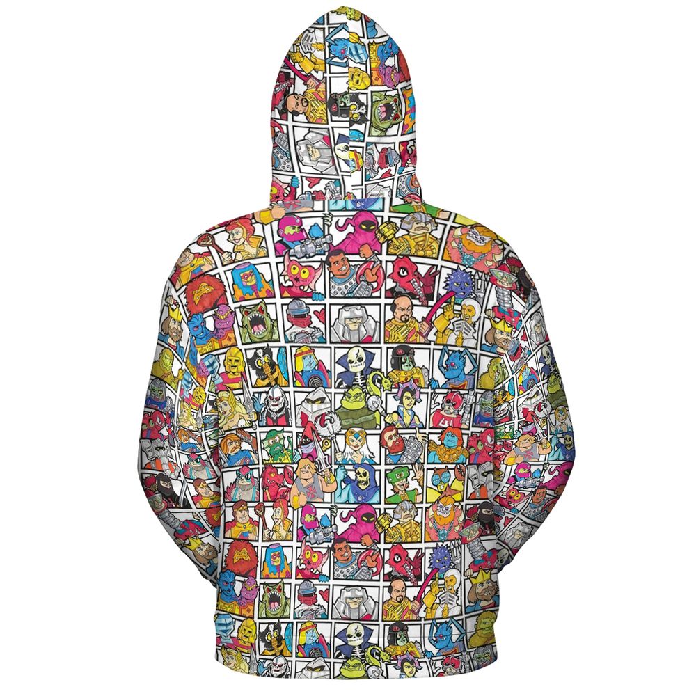 All-over Print Hoodie - GE54WMPR -  - 4