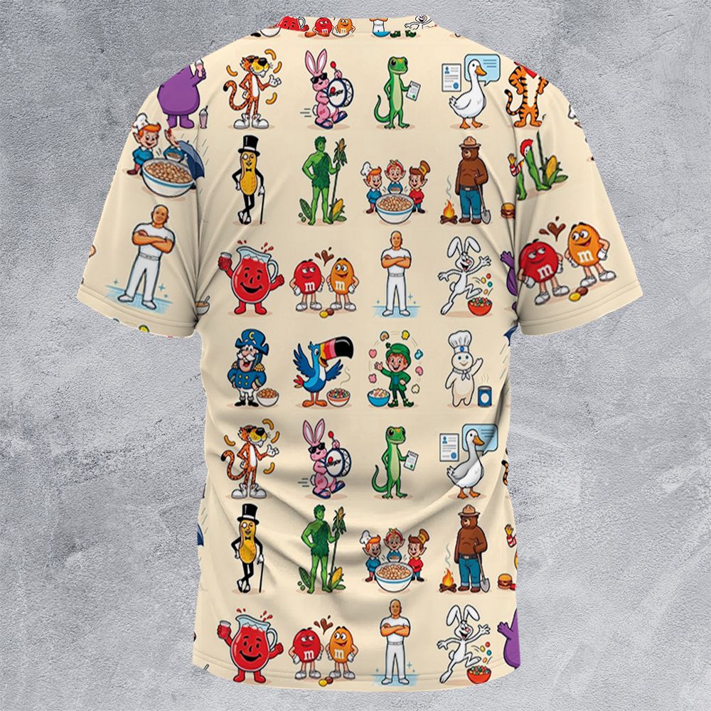 All-Over Print Unisex T-Shirt - C8UN9X9Y -  - 4