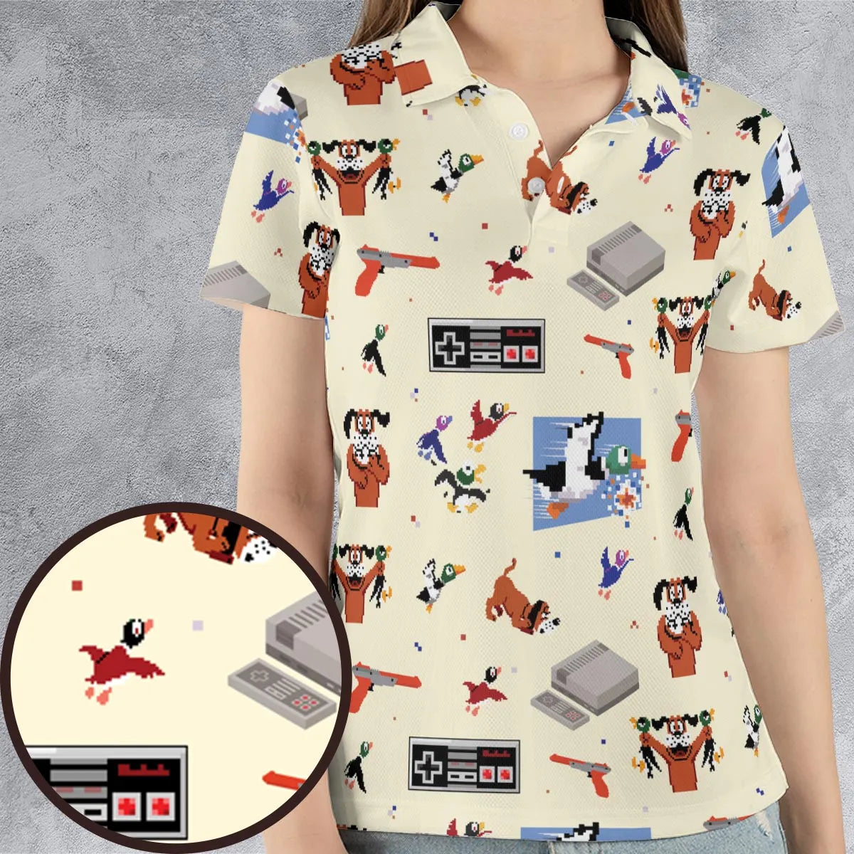 AOP Men/Women Polo Shirt - ZLGFEC15