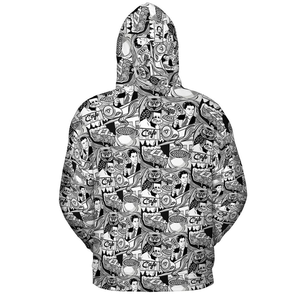All-over Print Hoodie - PQM7EXAG -  - 4
