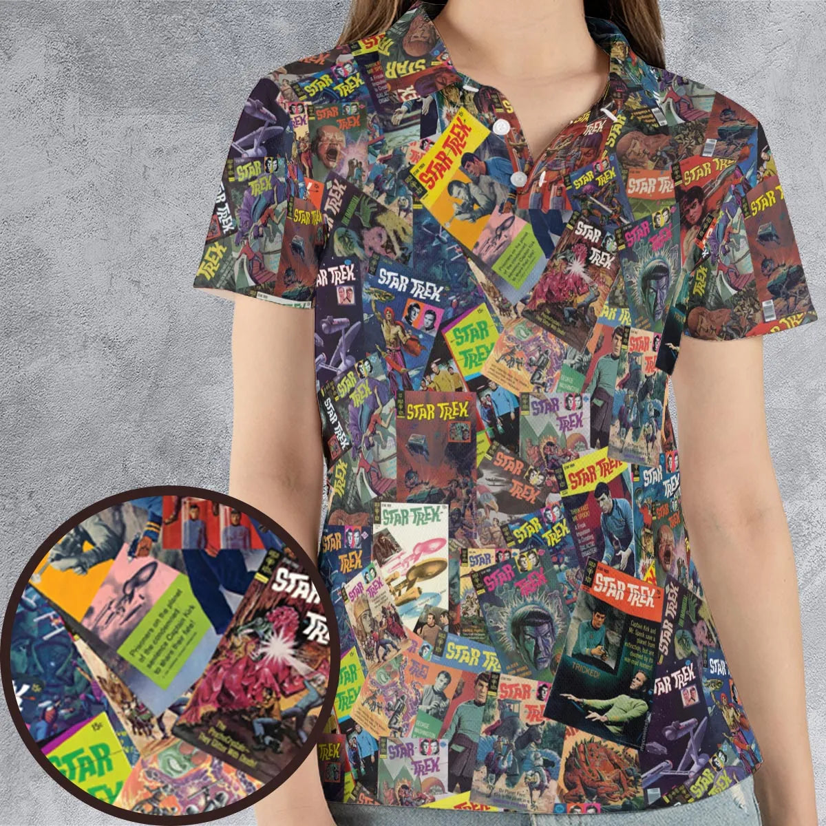 AOP Men/Women Polo Shirt - HKGUHT2P