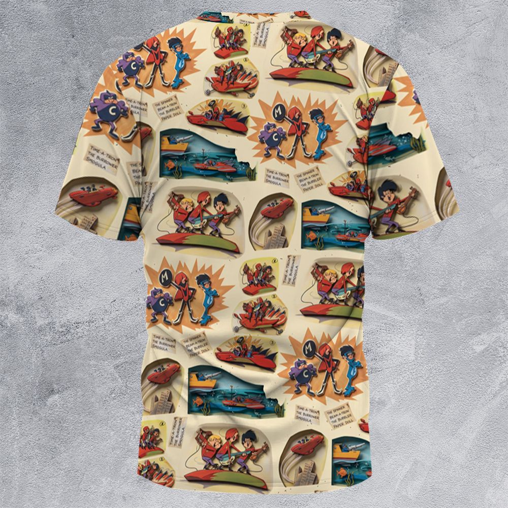 All-Over Print Unisex T-Shirt - PMHTF9UL -  - 4