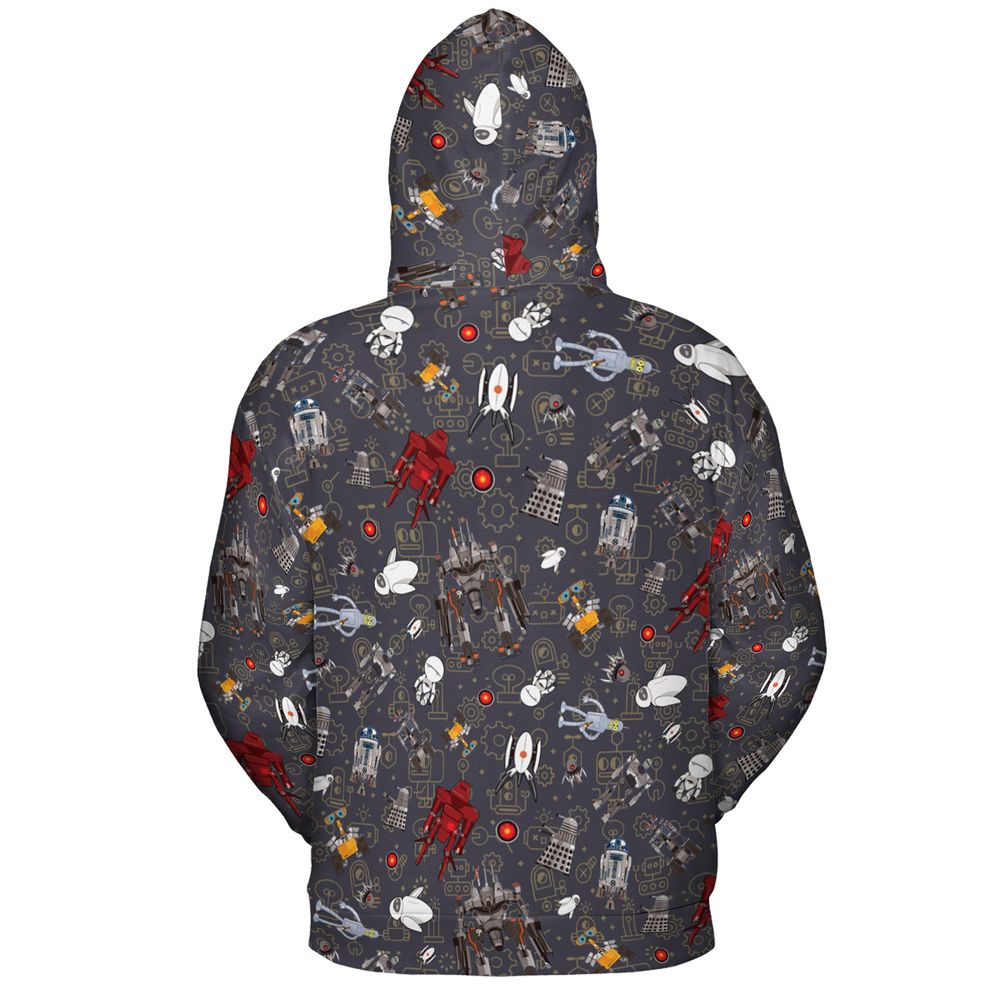 All-over Print Hoodie - HZ5QAJZJ -  - 4