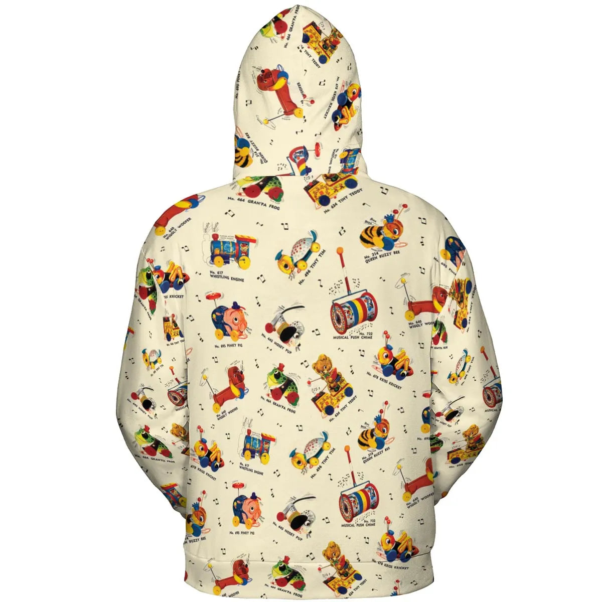 All-over Print Hoodie - XBPFHWDH