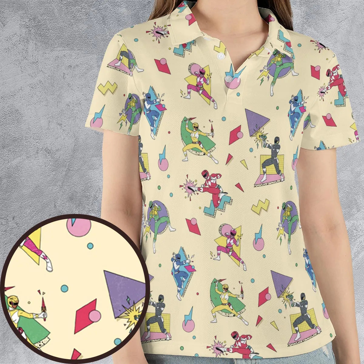 AOP Men/Women Polo Shirt - GJW53YA7