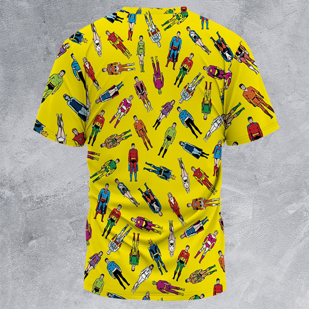 All-Over Print Unisex T-Shirt - 8YZF182K -  - 4