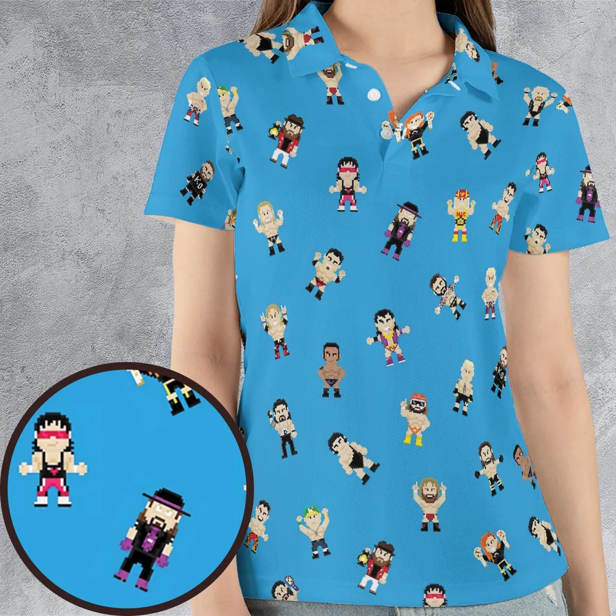 AOP Men/Women Polo Shirt - B2GSSACM