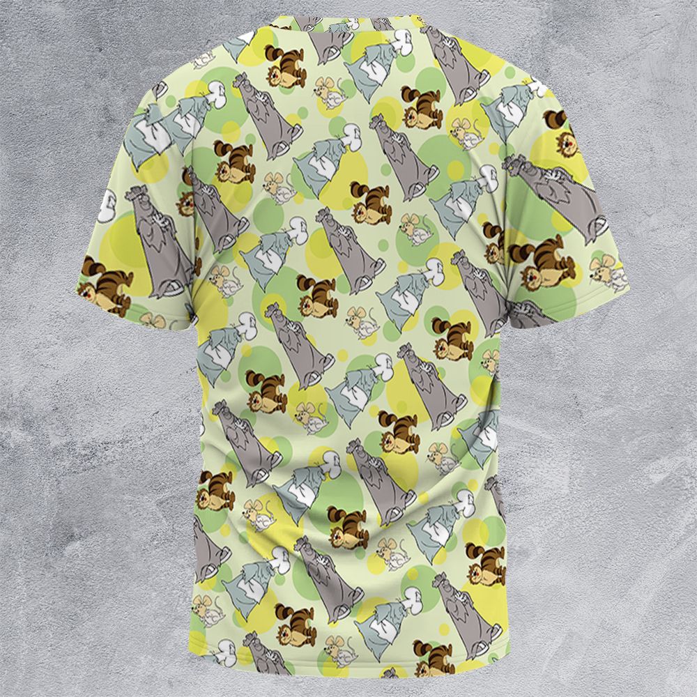 All-Over Print Unisex T-Shirt - J28BLLDF -  - 4