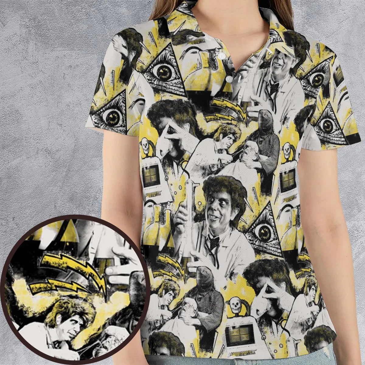 AOP Men/Women Polo Shirt - PF3ZBHMD
