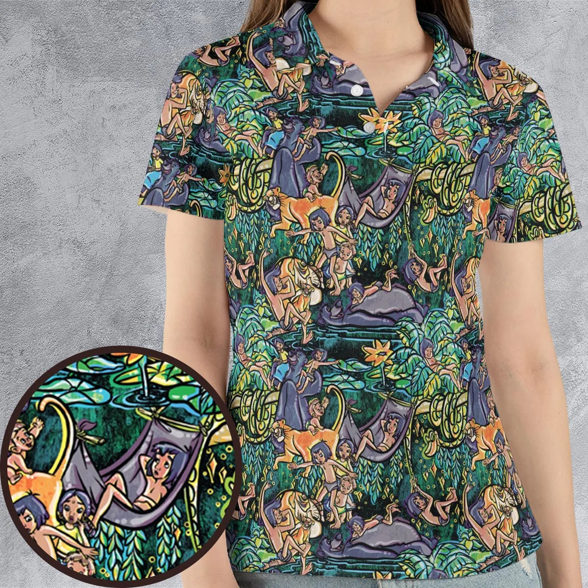 AOP Men/Women Polo Shirt - 9QWR5C8C