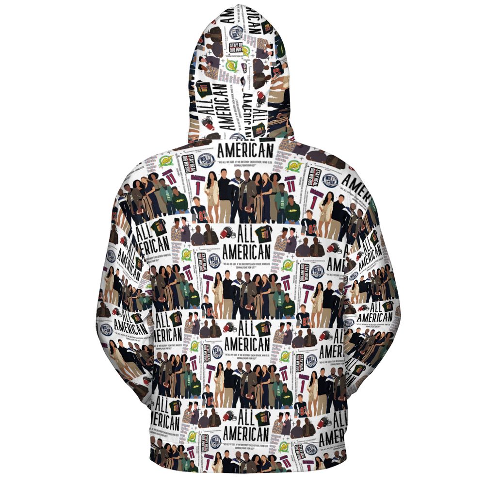 All-over Print Hoodie - 9ZS3W6BA -  - 4