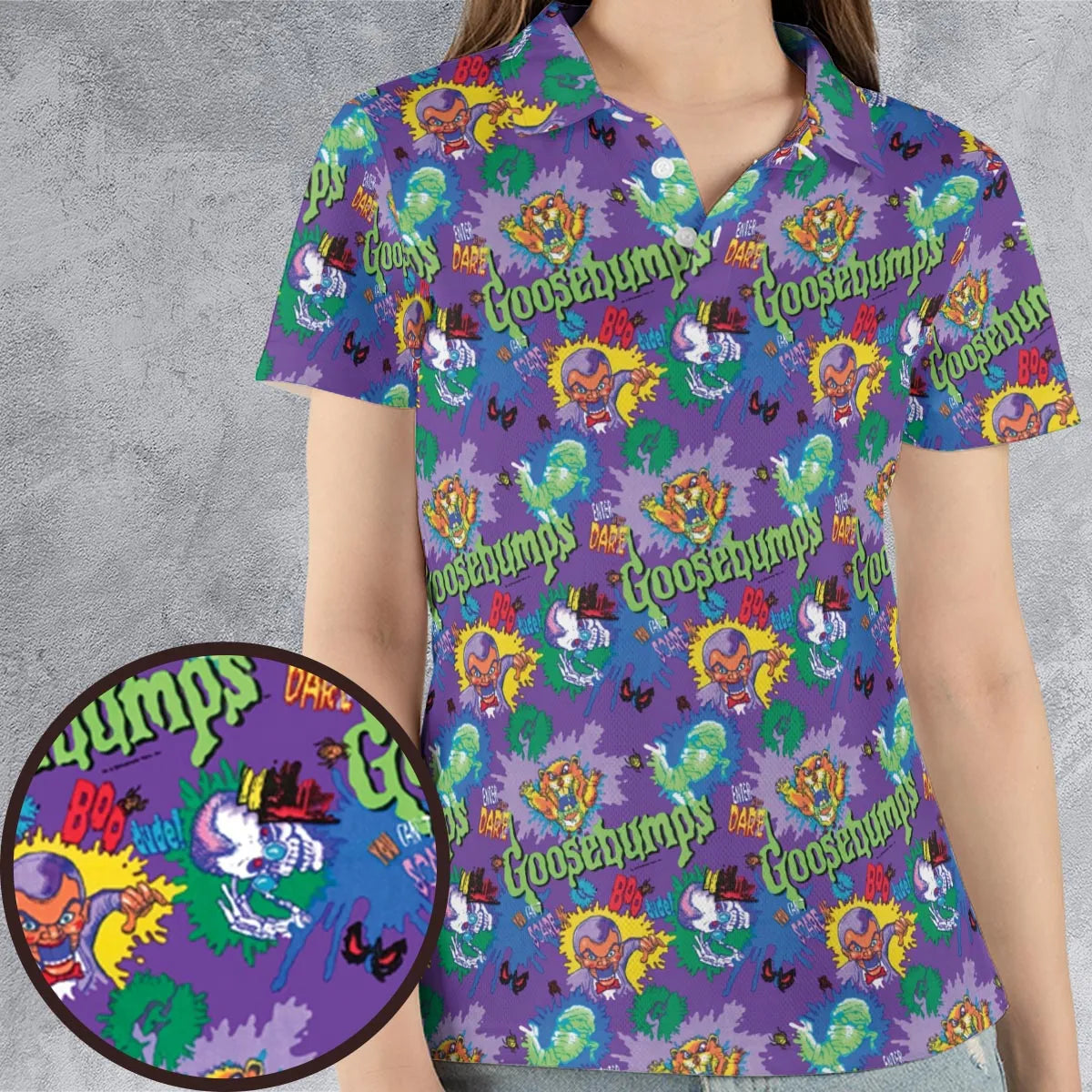 AOP Men/Women Polo Shirt - V8HW4CBY