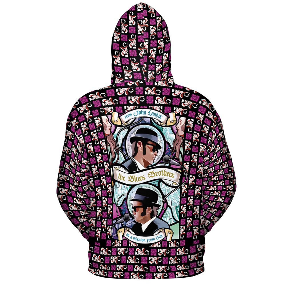All-over Print Hoodie - X5GBHM9B -  - 4