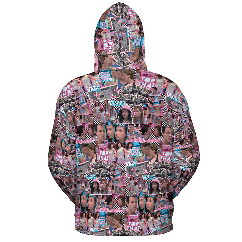 All-over Print Hoodie - LMP4S5VH -  - 4