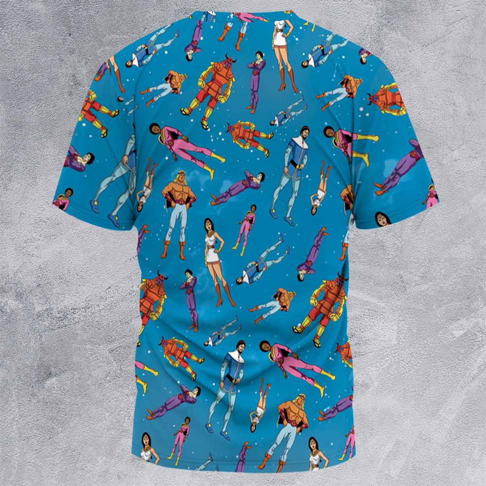 All-Over Print Unisex T-Shirt - H7Q47BQV -  - 4