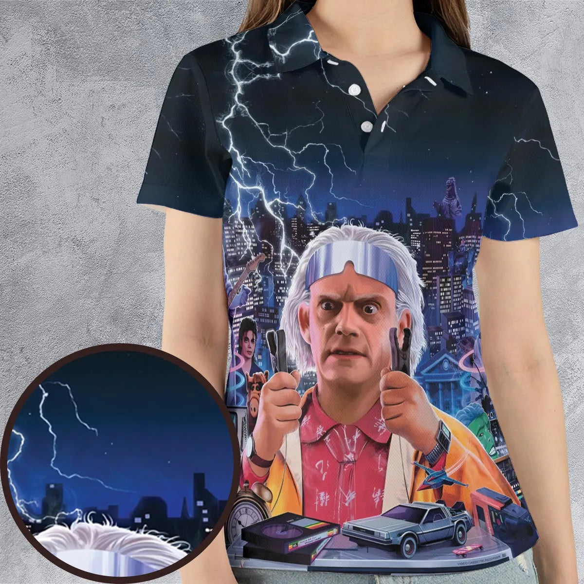 AOP Men/Women Polo Shirt - SLUMNW2F