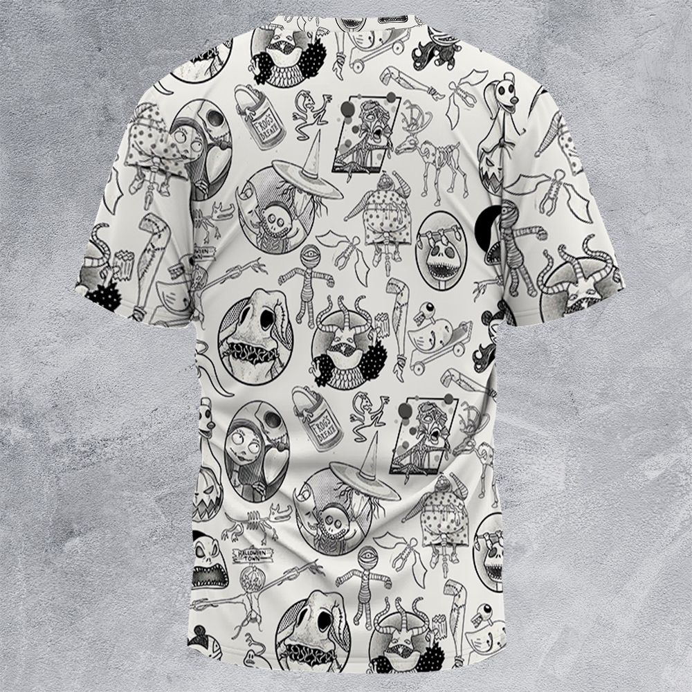 All-Over Print Unisex T-Shirt - TDAN5ABL -  - 4