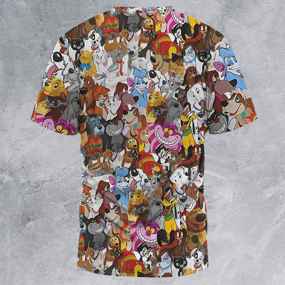 All-Over Print Unisex T-Shirt - 3NCTW9U4 -  - 4
