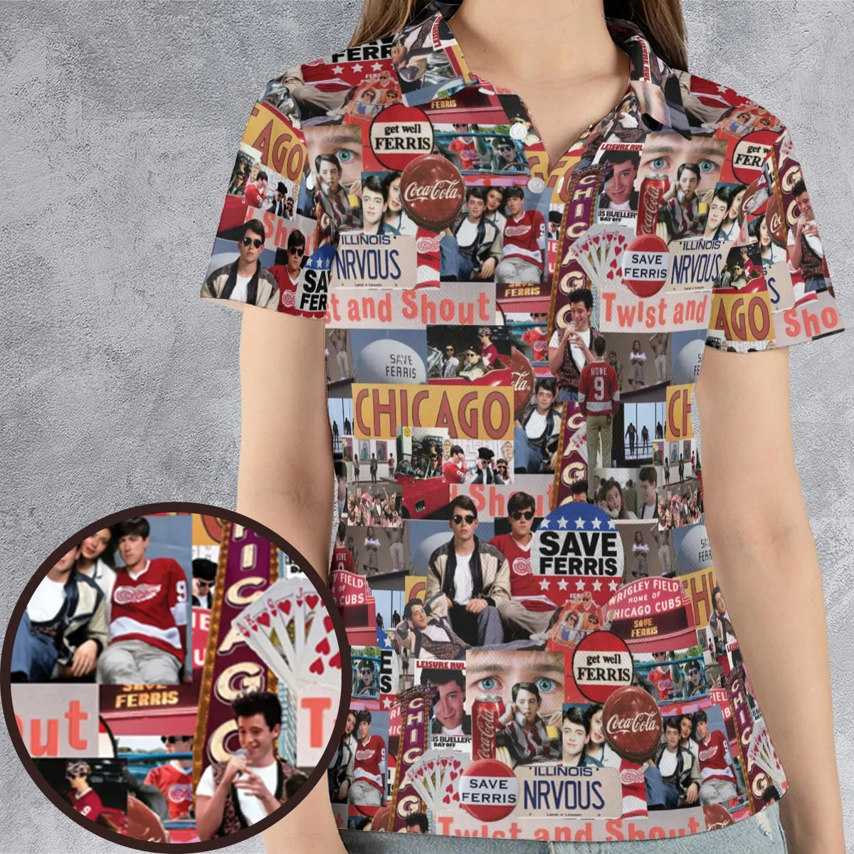 AOP Men/Women Polo Shirt - J8TGWVTC