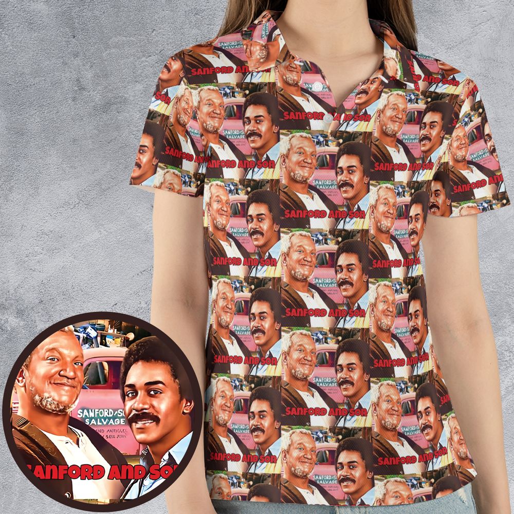 AOP Men/Women Polo Shirt - C3URLR8R -  - 4