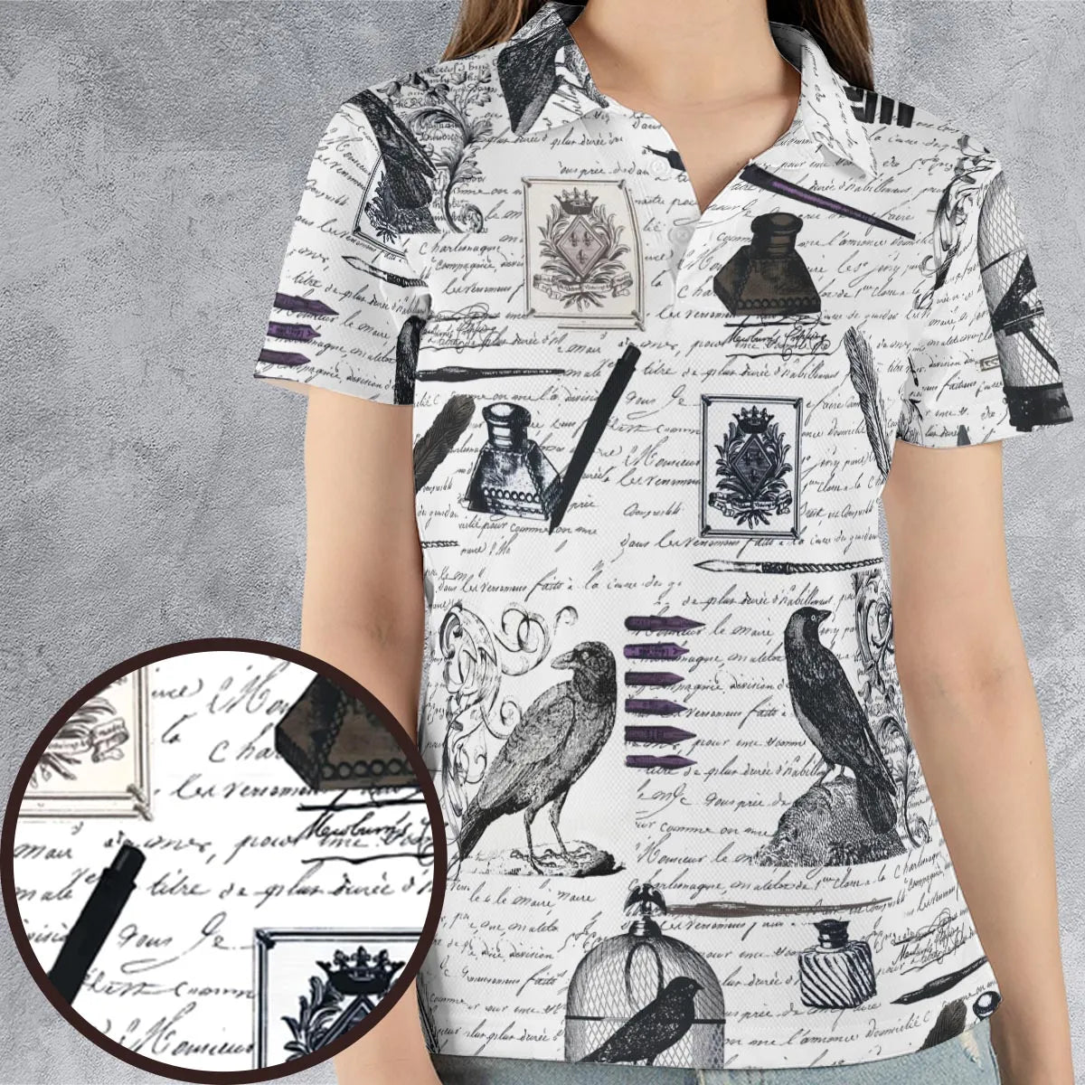 AOP Men/Women Polo Shirt - SQAUD62B