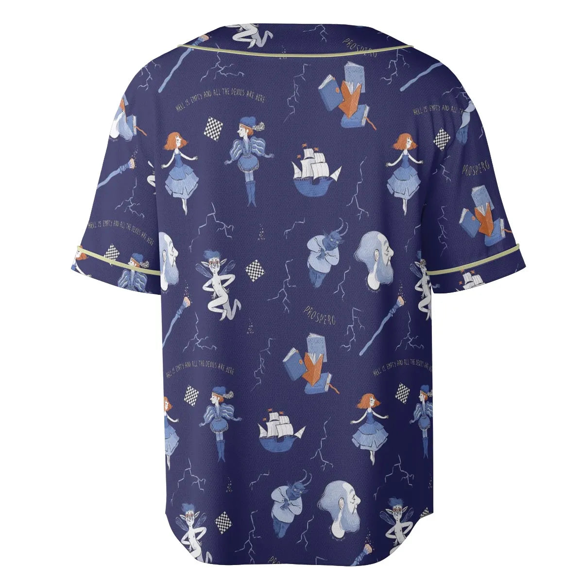 Unisex Baseball Jersey - YW418M3P