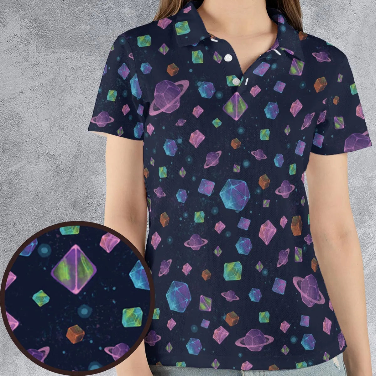 AOP Men/Women Polo Shirt - 5KNNZUQV