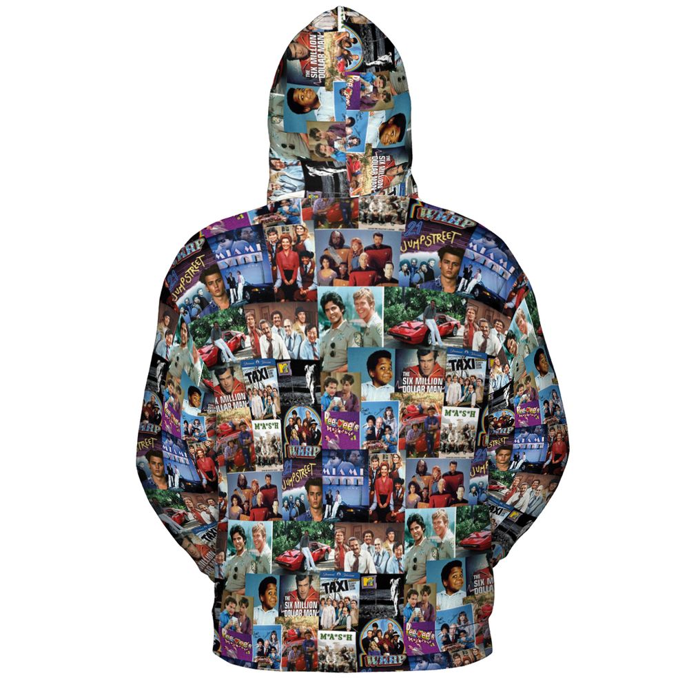 All-over Print Hoodie - D3Q31ALU -  - 4