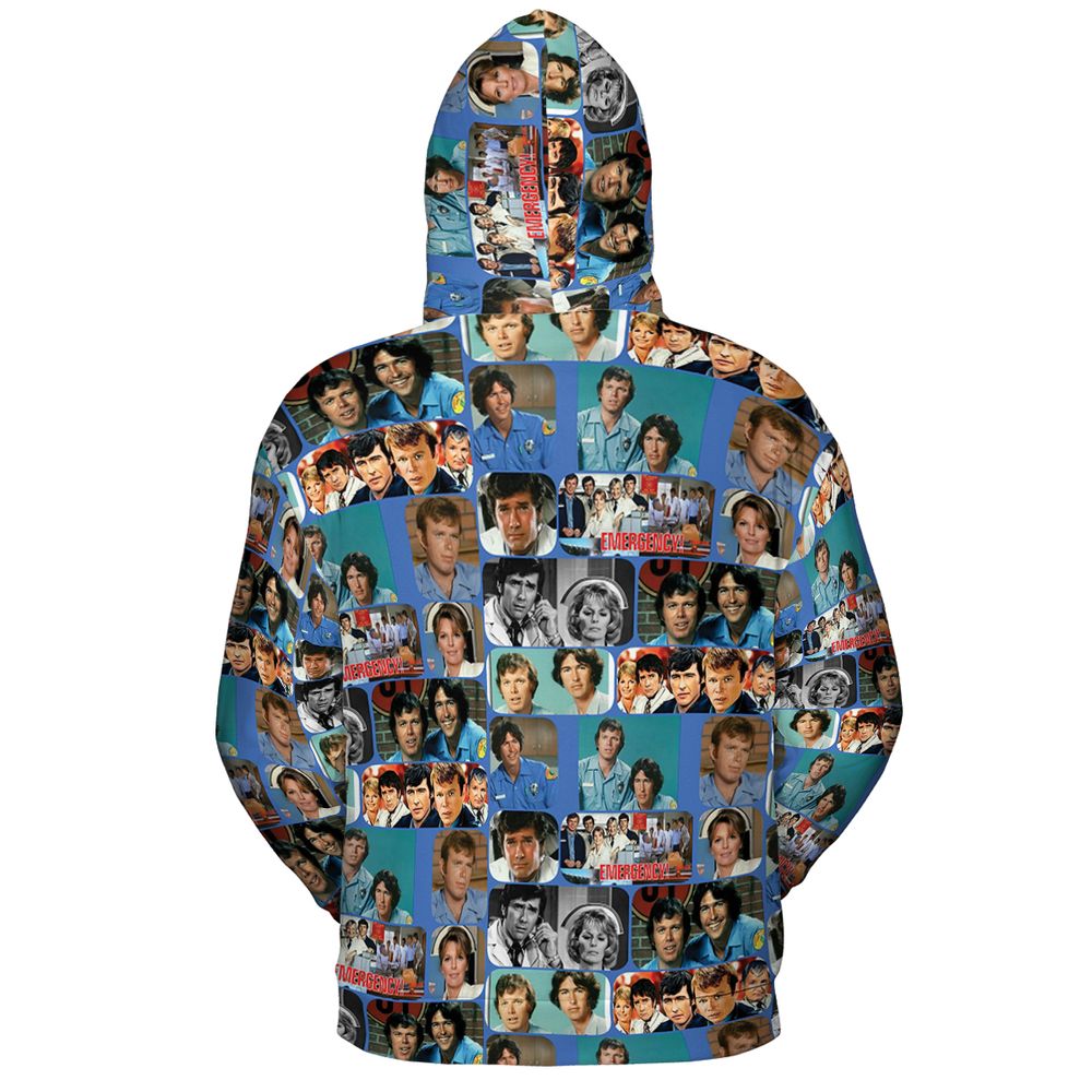 All-over Print Hoodie - KFDJ5TE4 -  - 4