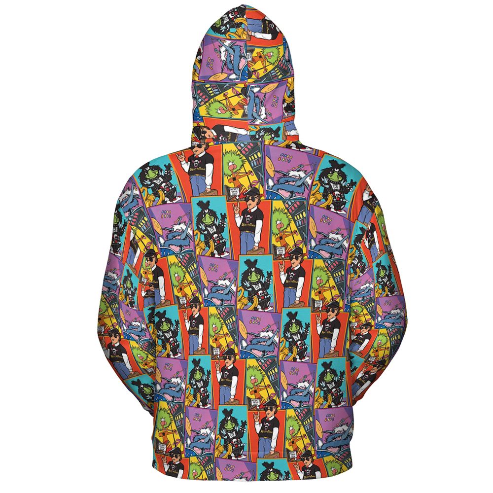 All-over Print Hoodie - B4J17NDK -  - 4