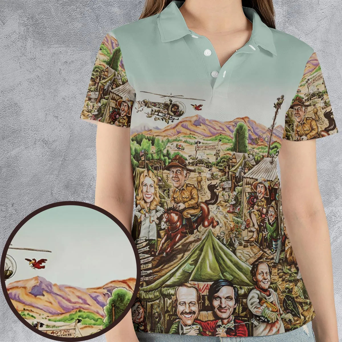AOP Men/Women Polo Shirt - 7S8CDK6K