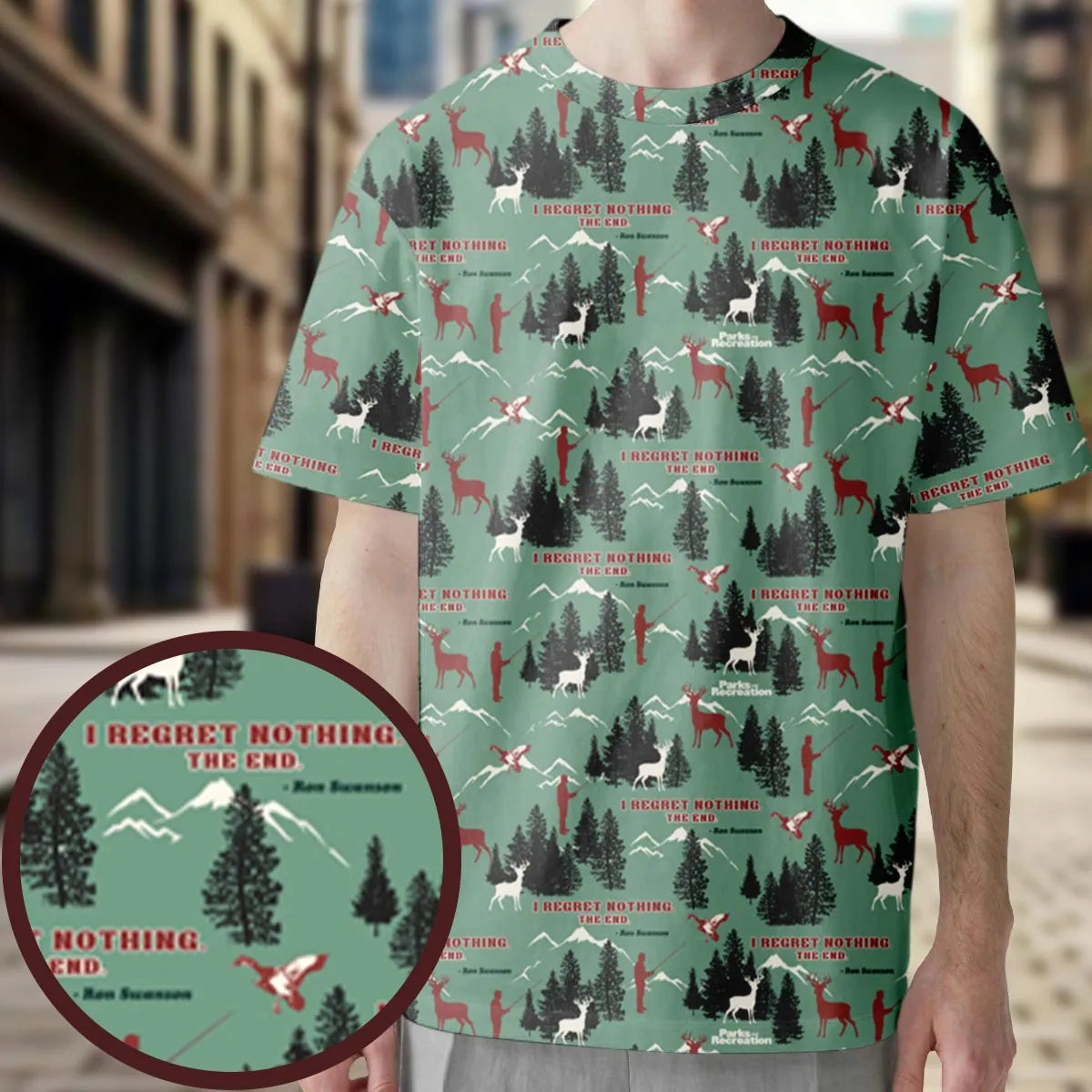 All-Over Print Unisex T-Shirt - HDR7RS6A