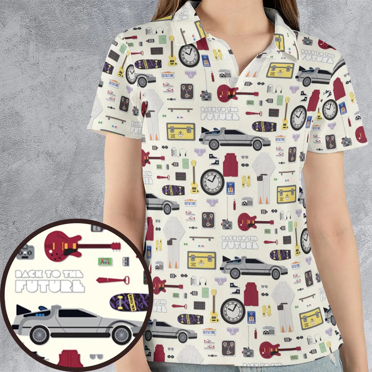 AOP Men/Women Polo Shirt - 854SEHHL