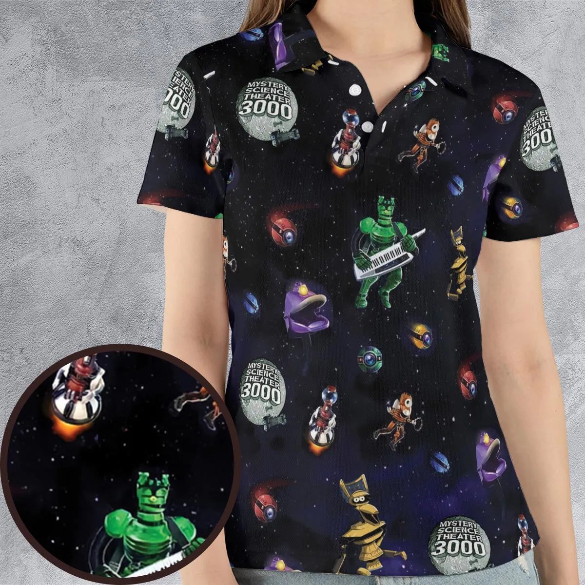 AOP Men/Women Polo Shirt - C15MWVZ3