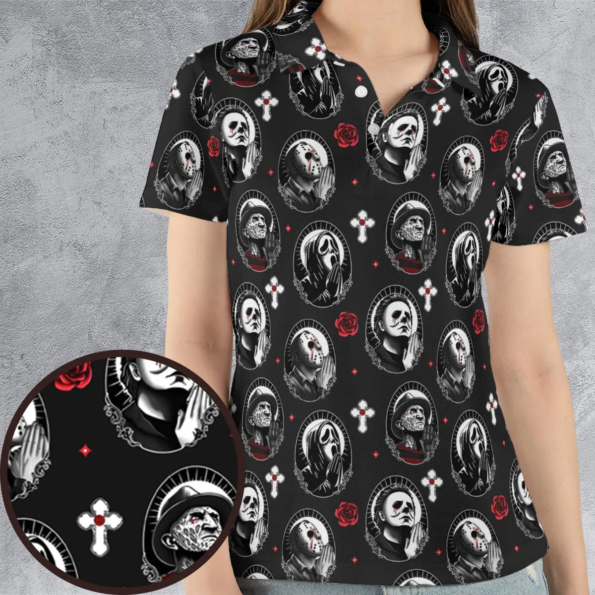 AOP Men/Women Polo Shirt - U18UPXDC