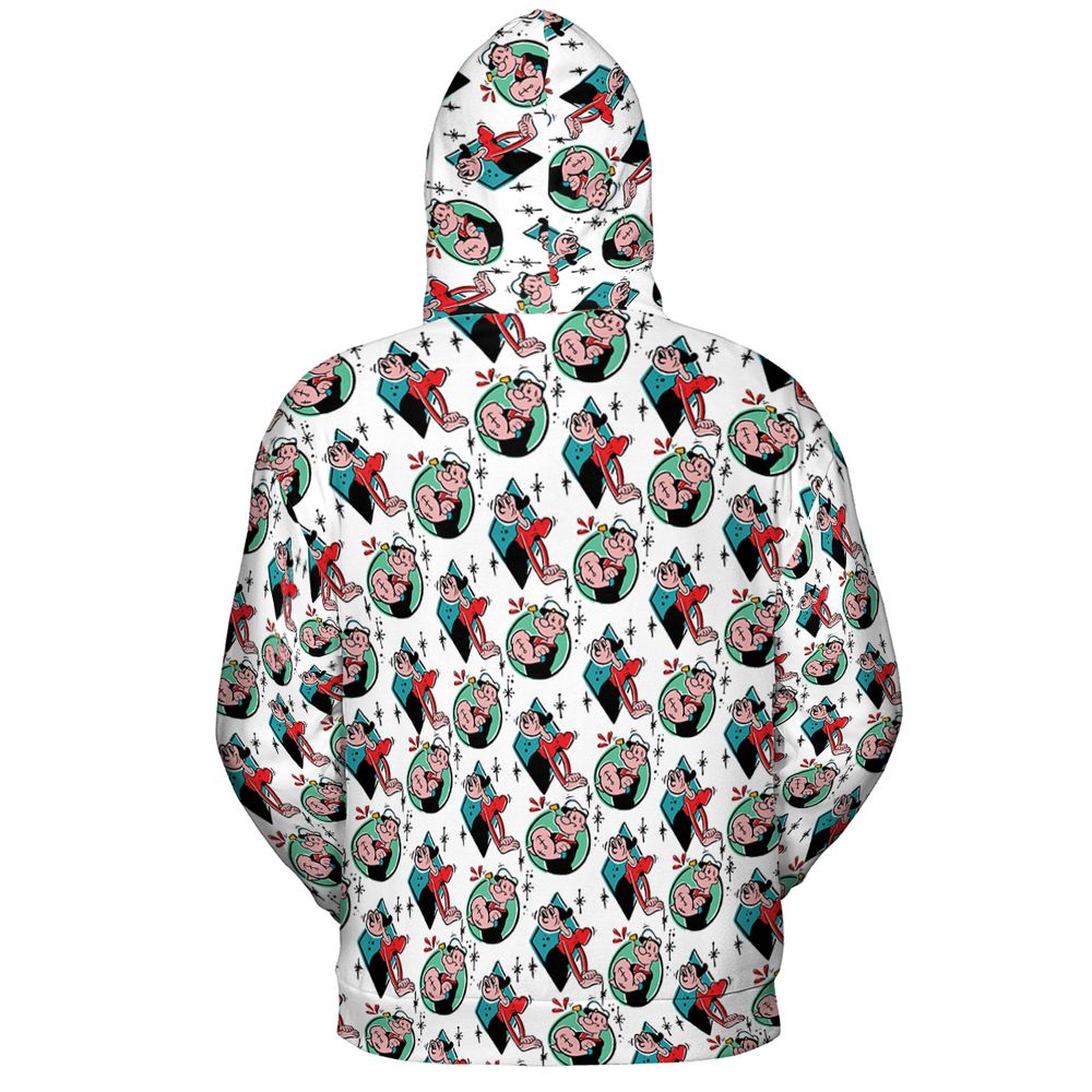 All-over Print Hoodie - BHRU9ZTZ -  - 4