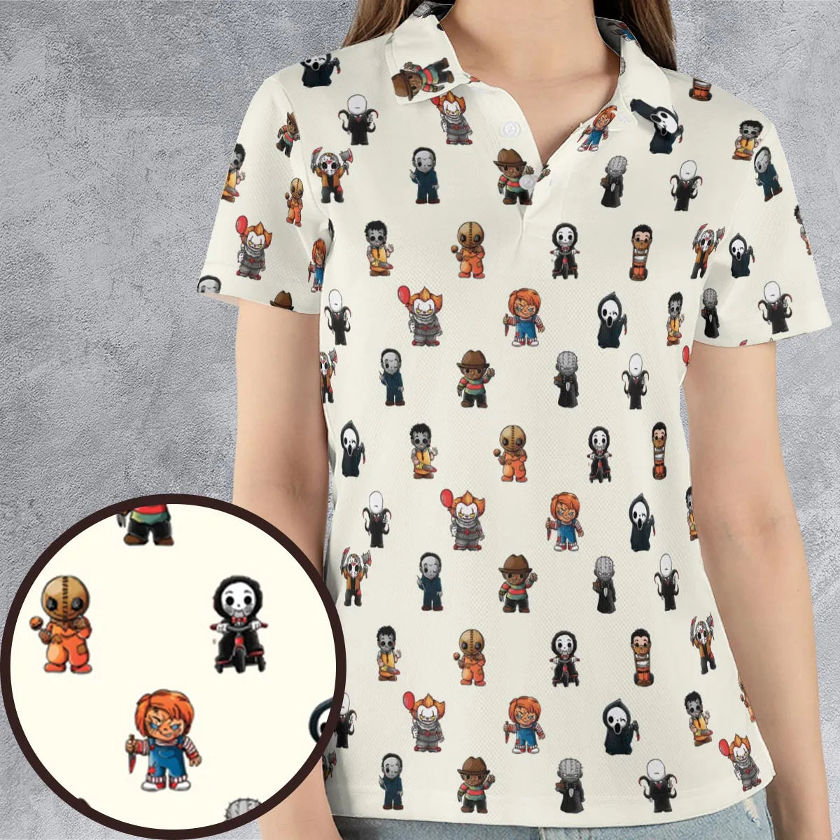 AOP Men/Women Polo Shirt - H3UBNSJ6