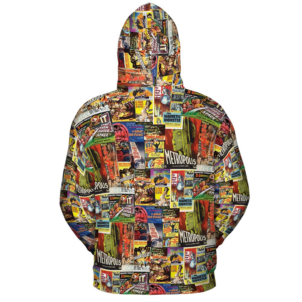 All-over Print Hoodie - SDE2CJVE -  - 4