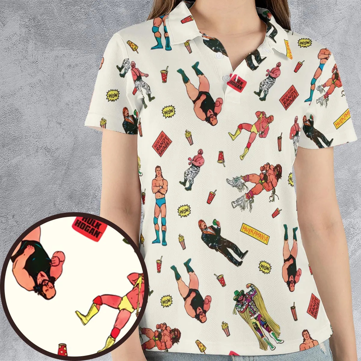 AOP Men/Women Polo Shirt - W6CJU5RY