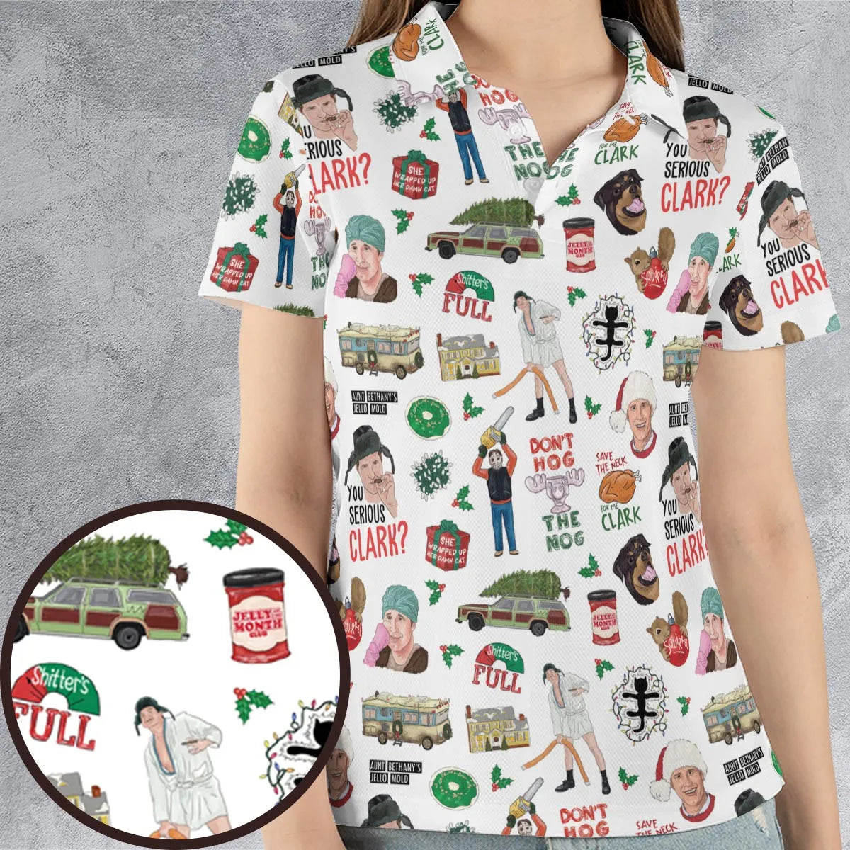 AOP Men/Women Polo Shirt - GSVVVK6P