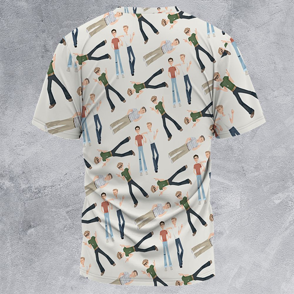 All-Over Print Unisex T-Shirt - X8FVATBH -  - 4