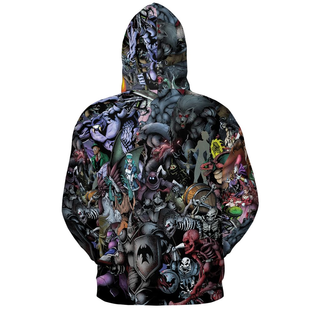 All-over Print Hoodie - VWYN2LQA -  - 4