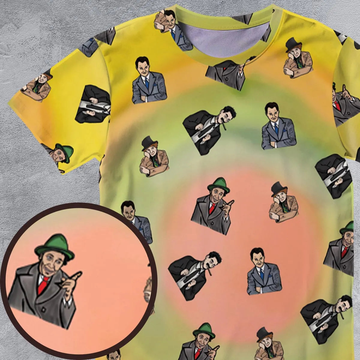 All-Over Print Unisex T-Shirt - 59VFS4EE