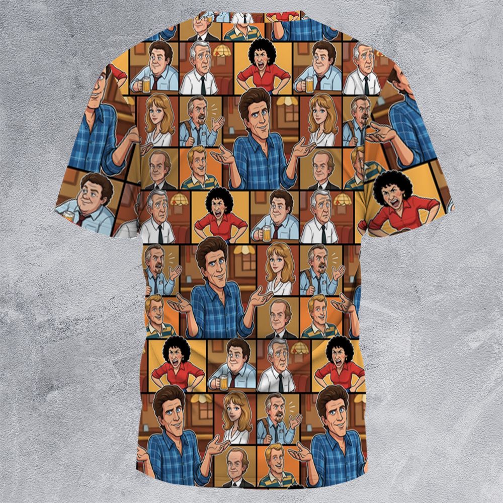 All-Over Print Unisex T-Shirt - YEH54KGY -  - 4