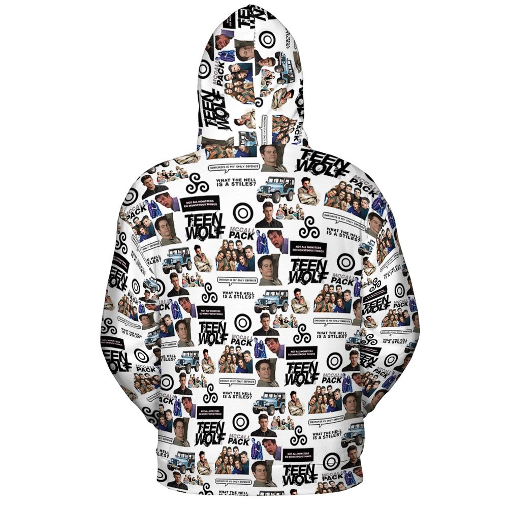 All-over Print Hoodie - X93GDMHC -  - 4