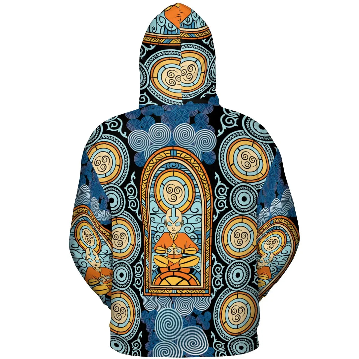 All-over Print Hoodie - FJURQSWZ